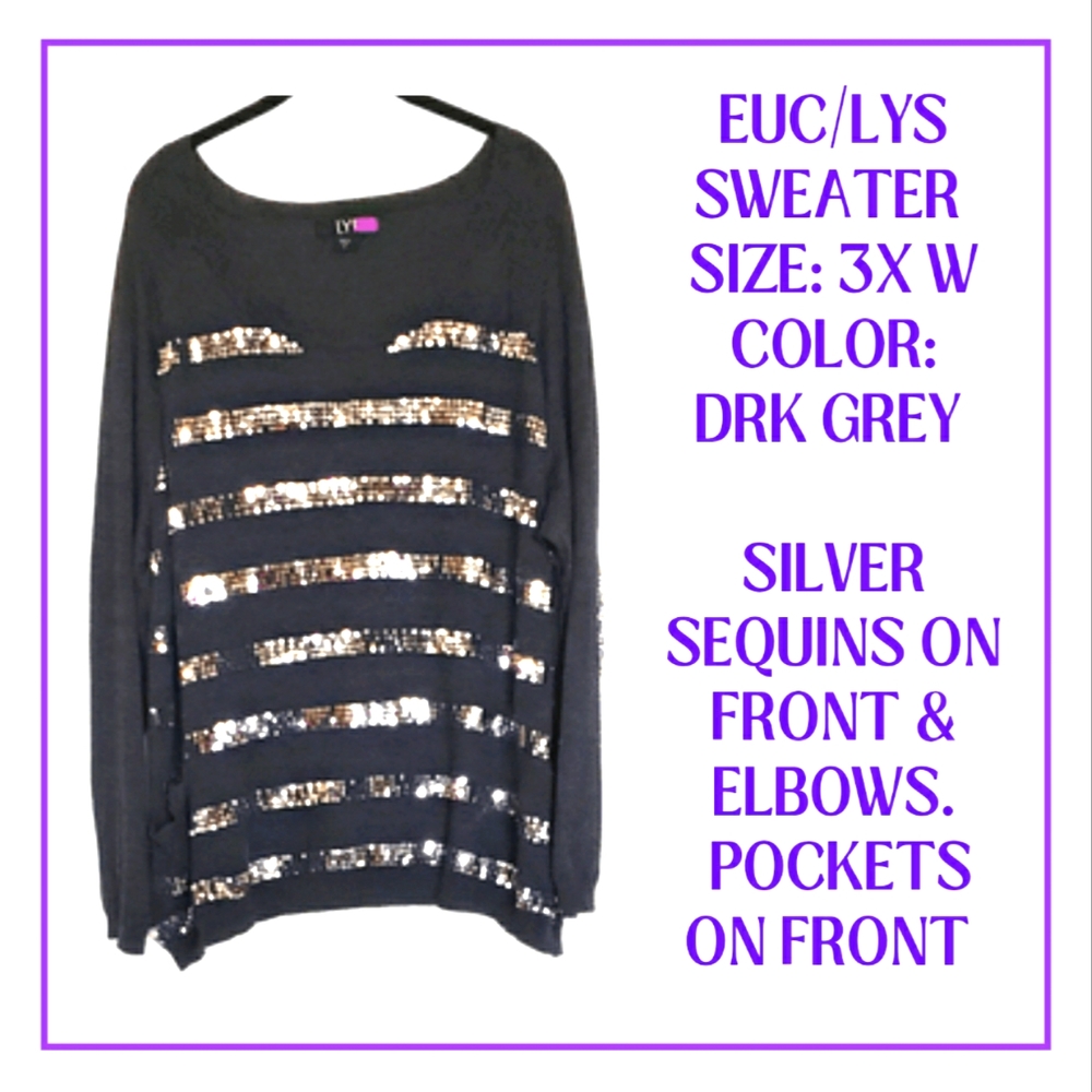 🔥EUC/LYS SEQUIN SWEATER